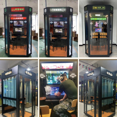 AMA Commercial Singing Room Cottage Box Mobile Karaoke Bar Mini Ktv Booth Mini Karaoke Booth Machine,AMA Amusement