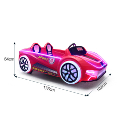 AMA outdoor amusement park commercial electric bumper car ride on kids front plastic bumper cars,AMA Amusement