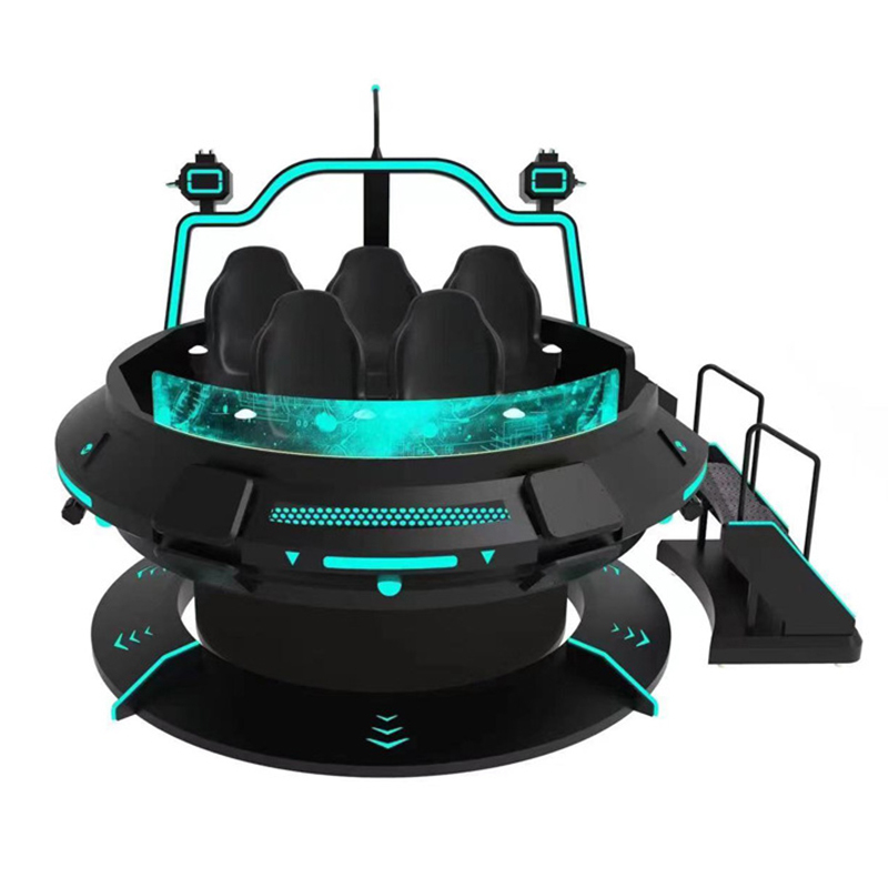 AMA VR UFO 9D Virtual Reality Simulator - Family Game & Shooting Simulator Arcade Station for Immersive VR Entertainment,AMA Amusement