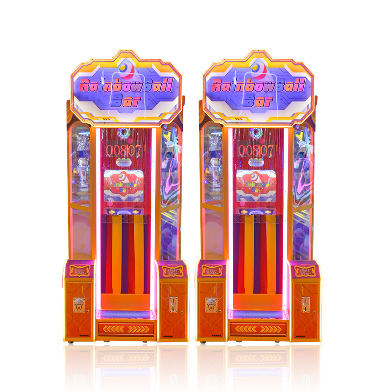 AMA Factory Wholesale Coin-Operated Rainbow Ball Arcade Machine - Redemption Lottery Game for Entertainment Centers,AMA Amusement