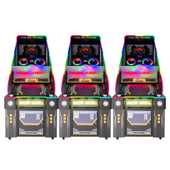 AMA New Coin-Operated Vending Machine - Arcade Carnival Ball Toss & Handball Game for Amusement and Family Fun,AMA Amusement