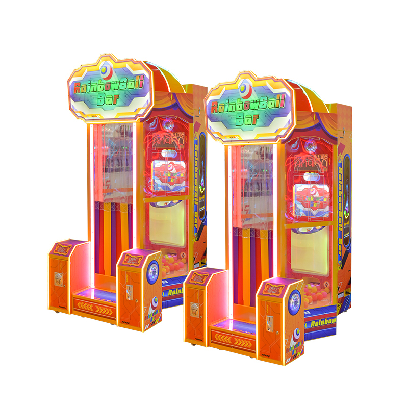 AMA Factory Wholesale Coin-Operated Rainbow Ball Arcade Machine - Redemption Lottery Game for Entertainment Centers,AMA Amusement