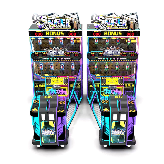 AMA Coin-Operated Mech Shooter Arcade Machine - Multiplayer Interactive Shooting Game for Amusement Parks & Family Entertainment,AMA Amusement