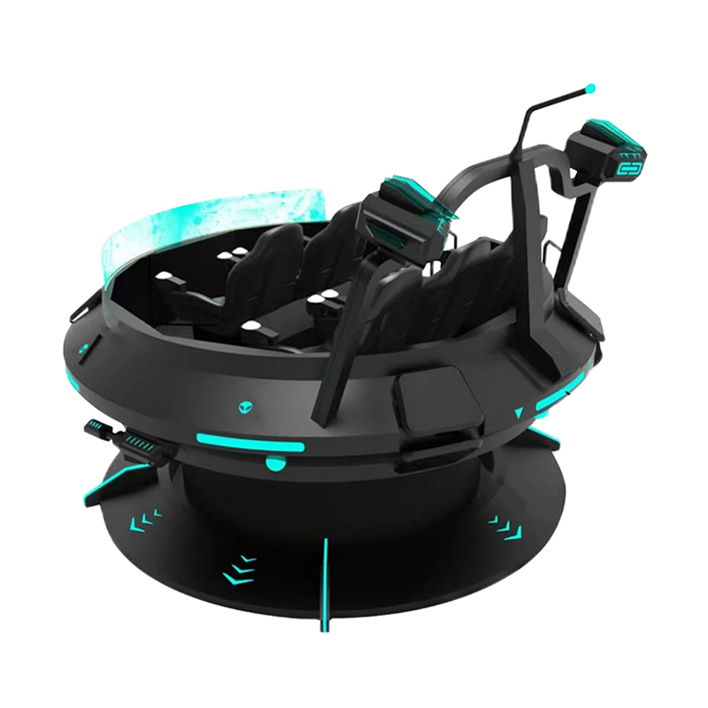 AMA VR UFO 9D Virtual Reality Simulator - Family Game & Shooting Simulator Arcade Station for Immersive VR Entertainment,AMA Amusement