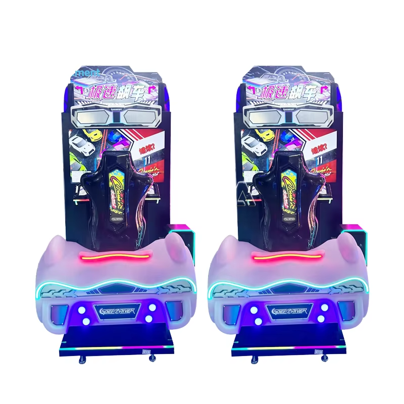 55 Inch Speed Racing Dynamic Simulator Arcade Car Racing Game Machine,AMA Amusement
