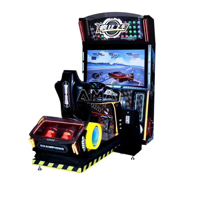 Simulator Car Racing Video Arcade Games Machine,AMA Amusement
