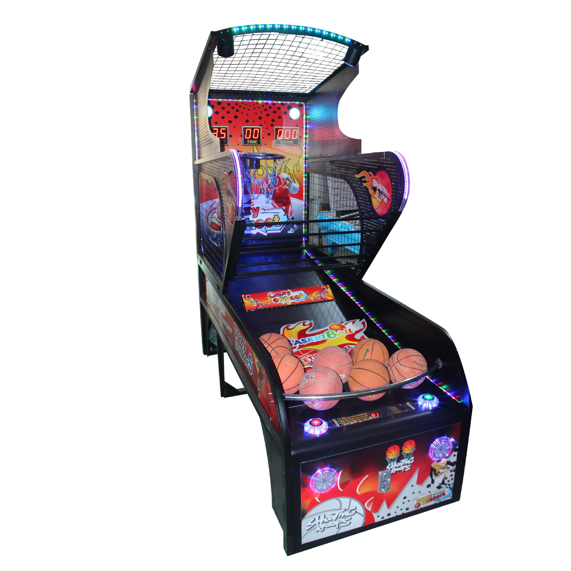 classic basketball arcade machine for commercial arcade use