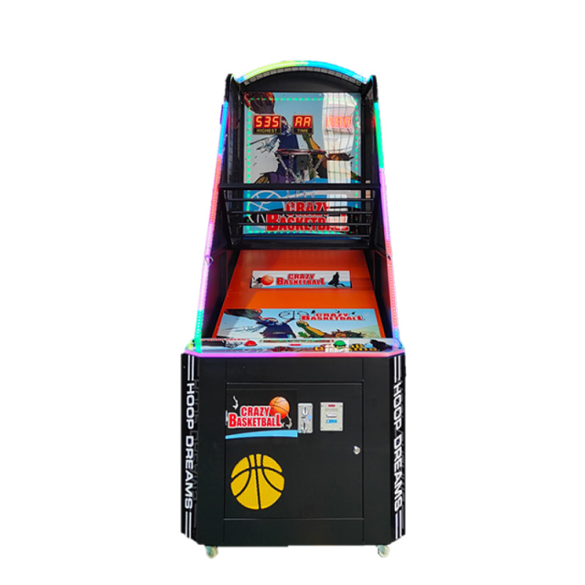 Adult sports crazy shooting basketball arcade machine