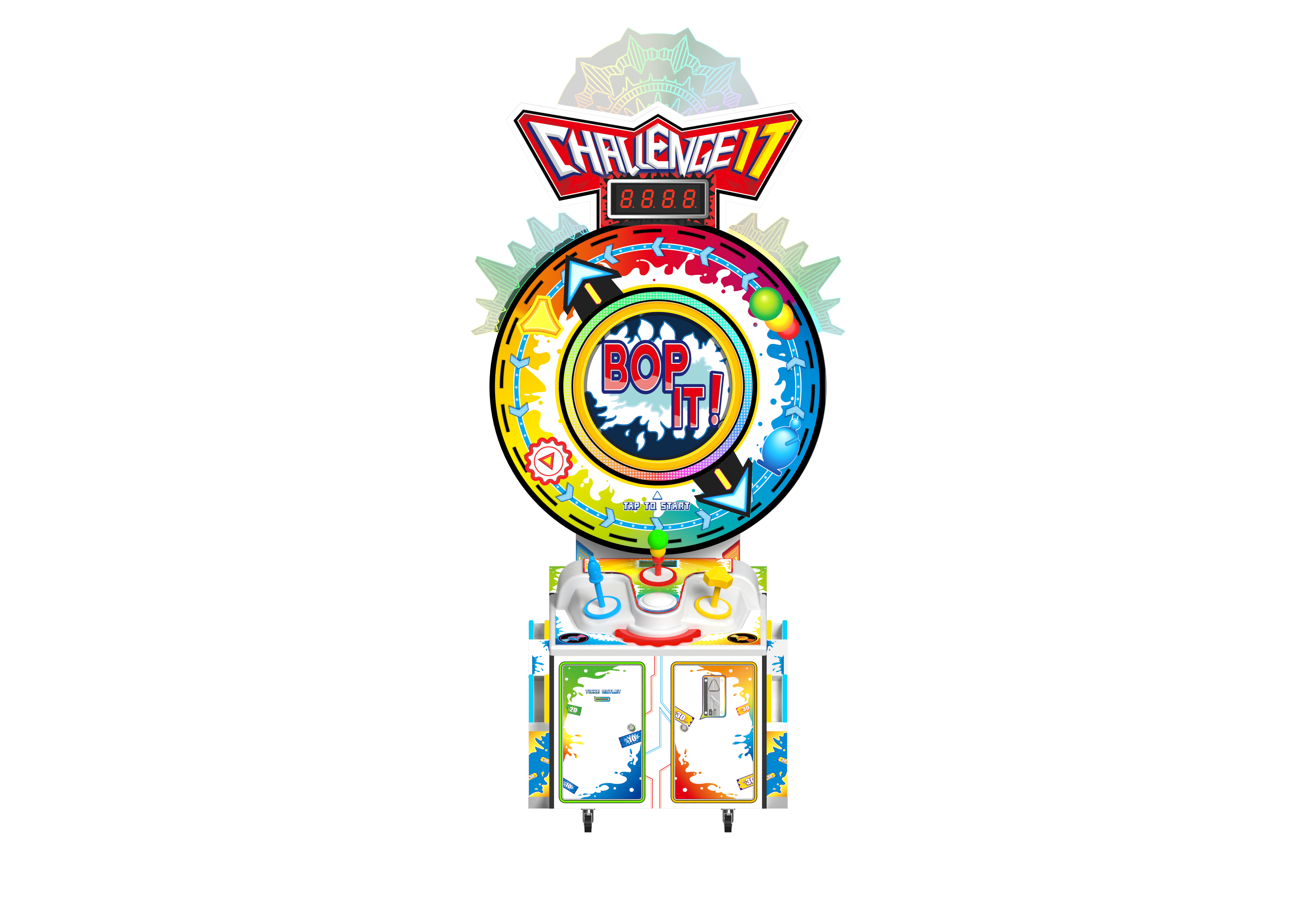 Challenge It coin operated lottery game,AMA Amusement
