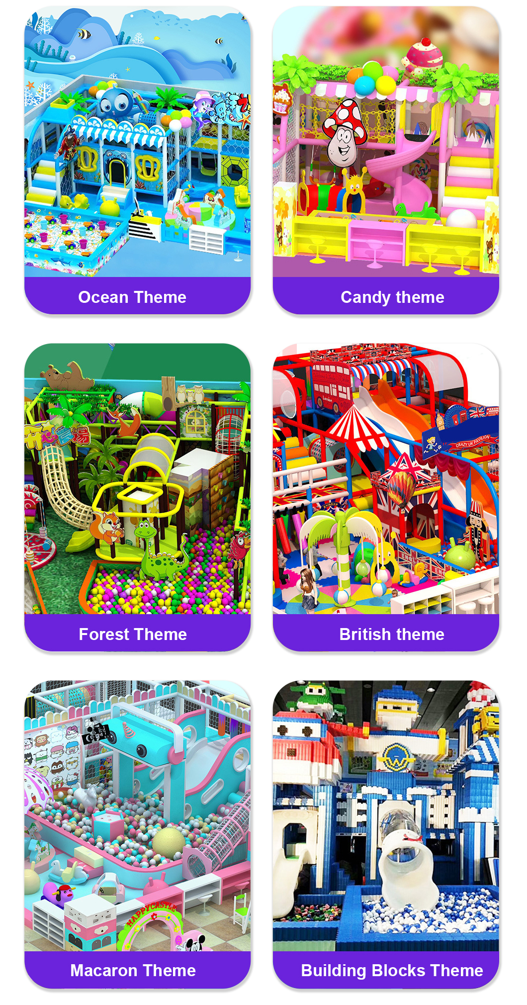 Fabricante de Parques Infantiles Comerciales