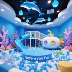 Ocean theme soft play equipment,AMA Amusement