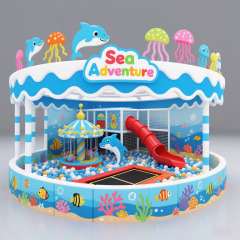 Ocean theme soft play equipment,AMA Amusement