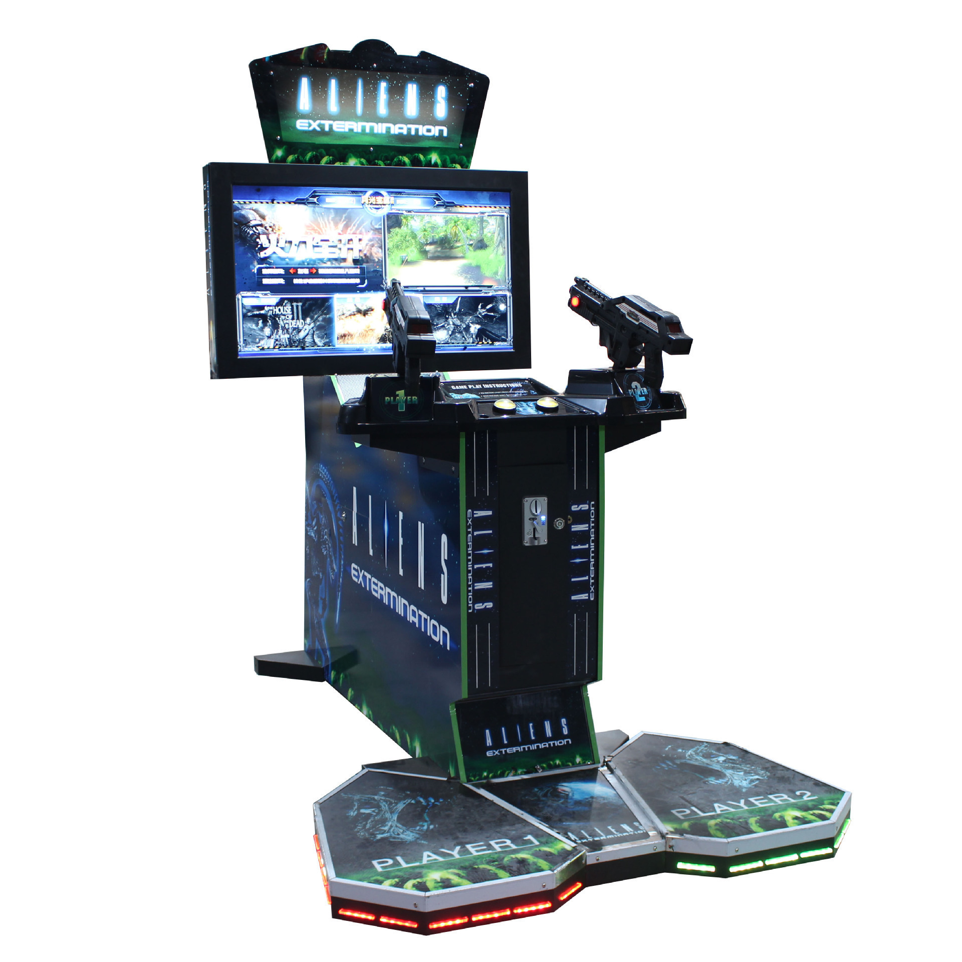 Aliens Extermination Gun Games,AMA Amusement