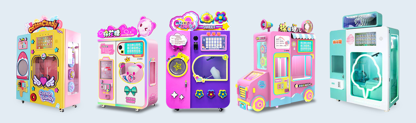 Cotton Candy & Dessert Vending Machines