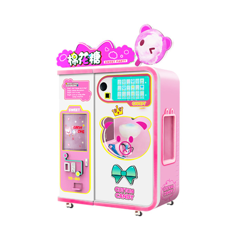 cotton candy robot vending machine,AMA Amusement