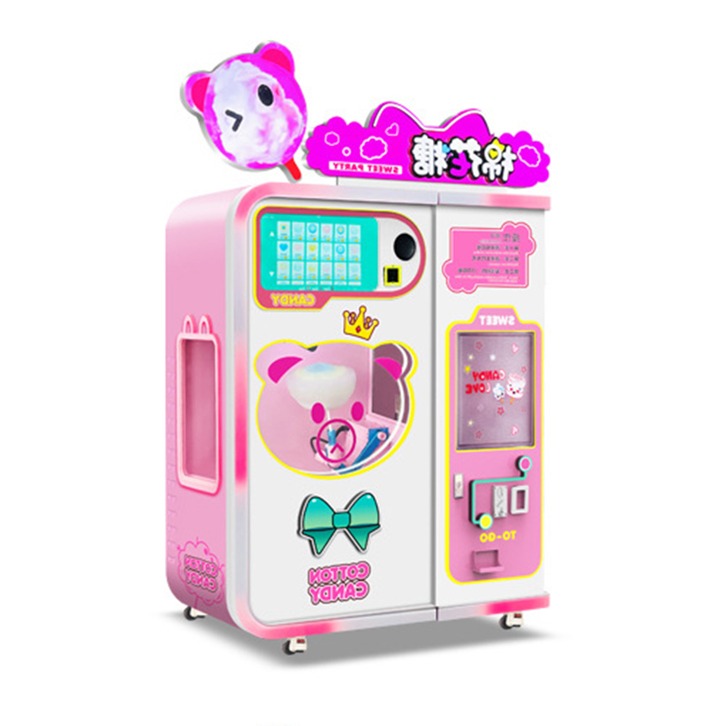 cotton candy robot vending machine,AMA Amusement