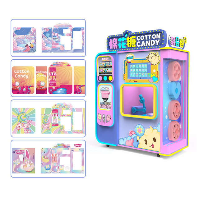 cotton candy vending machine for sale,AMA Amusement