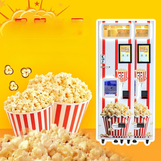 Fully Automatic Popcorn Machine,AMA Amusement
