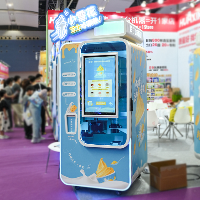 Small snowflake ice cream machine,AMA Amusement