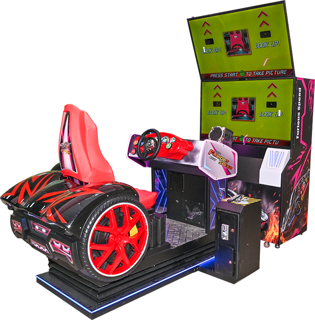 AMA Dual-Screen Racing Machine