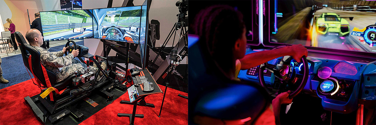 Racing Simulators vs Arcade Machines