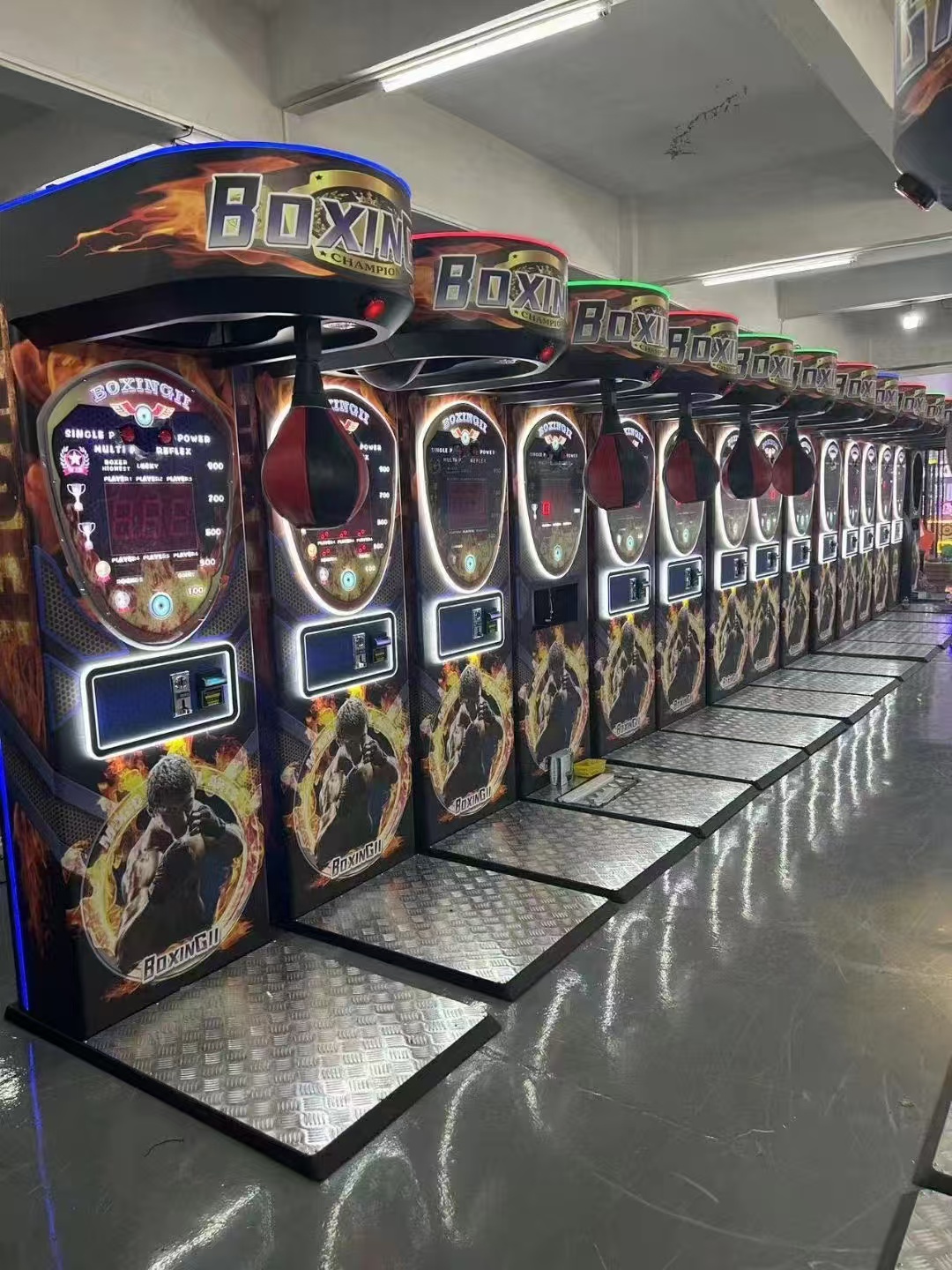 boxing arcade machines factory &ndash; AMA Amusement production line