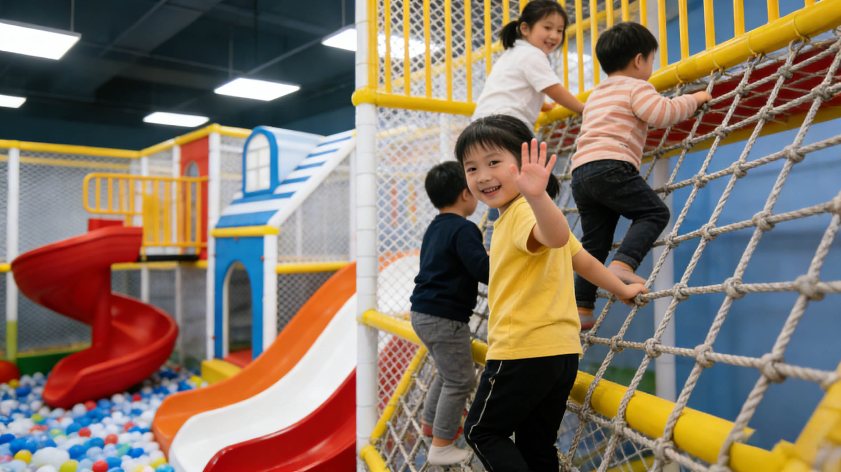 Indoor Playground Equipment - Climbing Net