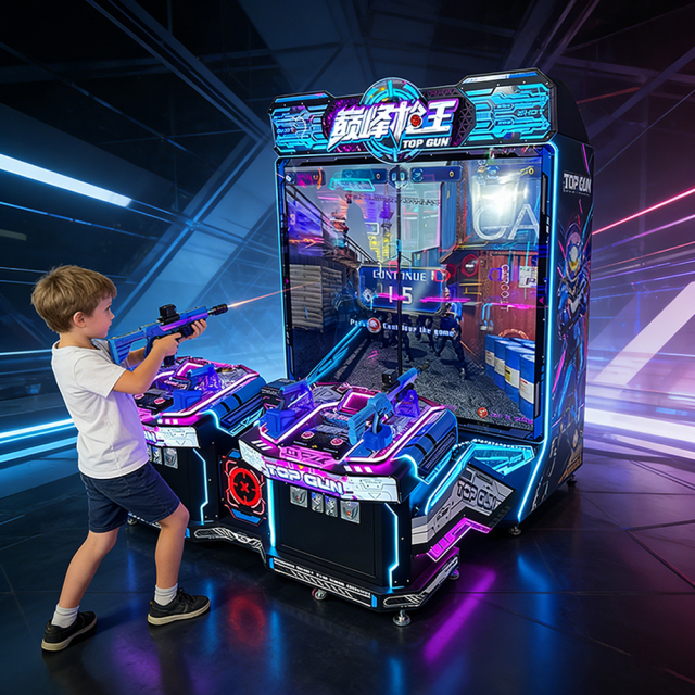 Coin-Operated Arcade Game Peak Gun King,AMA Amusement