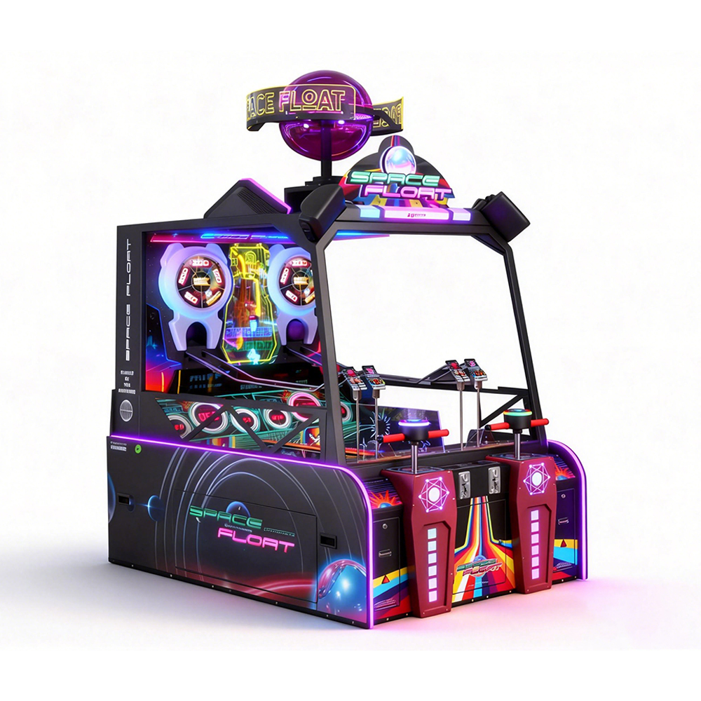 Space Float Coin Operated Arcade Machine,AMA Amusement