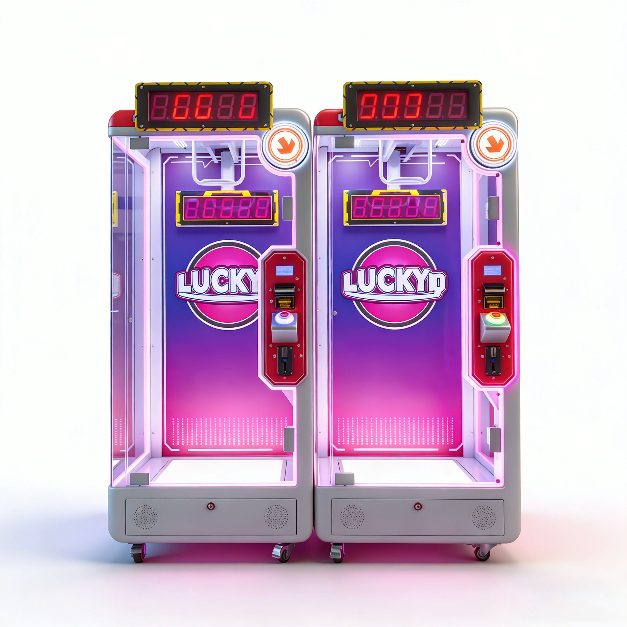 AMA Amusement Challenge 10 Second Coin Operated Single Cut Arcade Machine With Prize Gift Machine For Sale,AMA Amusement