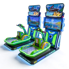 Wholesale Factory Price Simulation Racing Car Arcade Game Machine Super Surfer Arcade Car Racing Game Machine,AMA Amusement