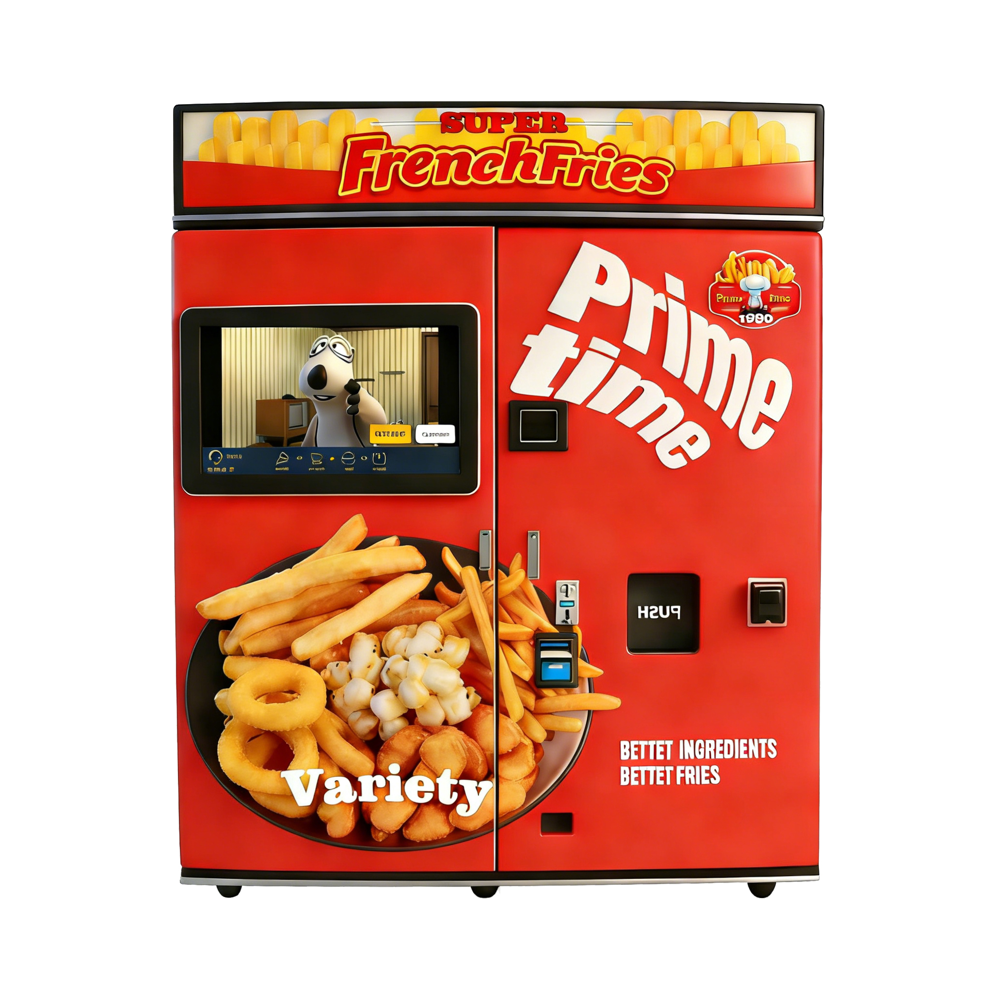 French fries vending machine,AMA Amusement