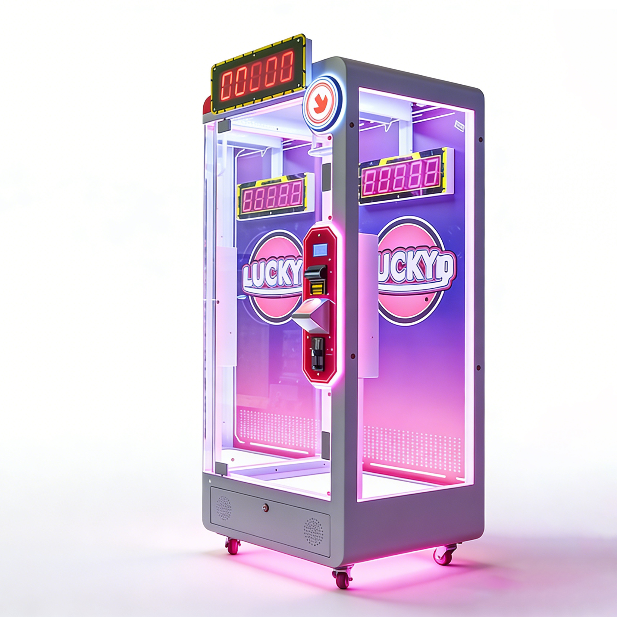 AMA Amusement Challenge 10 Second Coin Operated Single Cut Arcade Machine With Prize Gift Machine For Sale,AMA Amusement