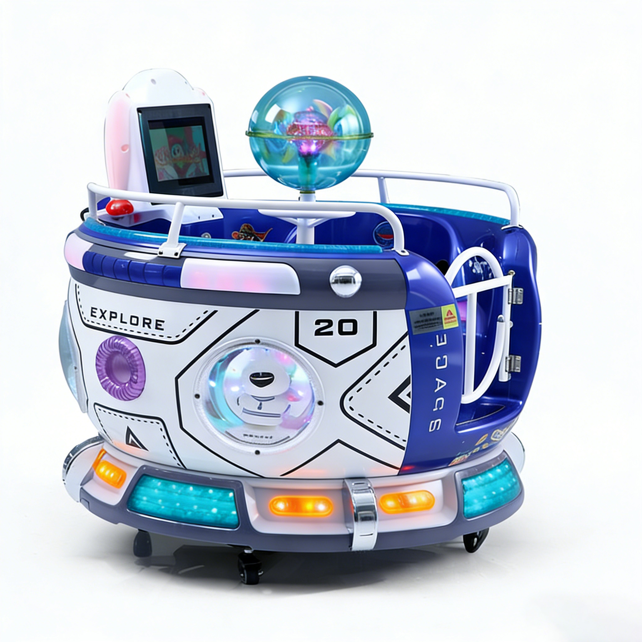 Space Adventure Ride Space Kiddie Ride | Coin Operated Space-Themed Ride