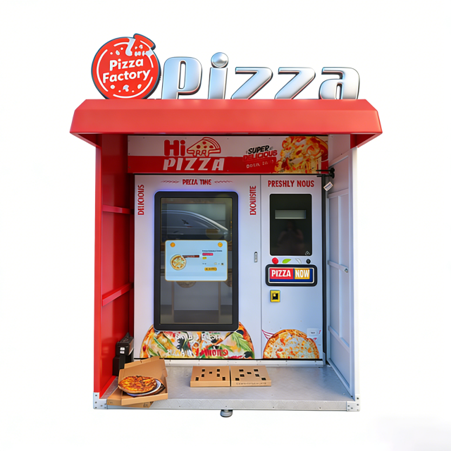 Automatic Pizza Vending Machine,AMA Amusement