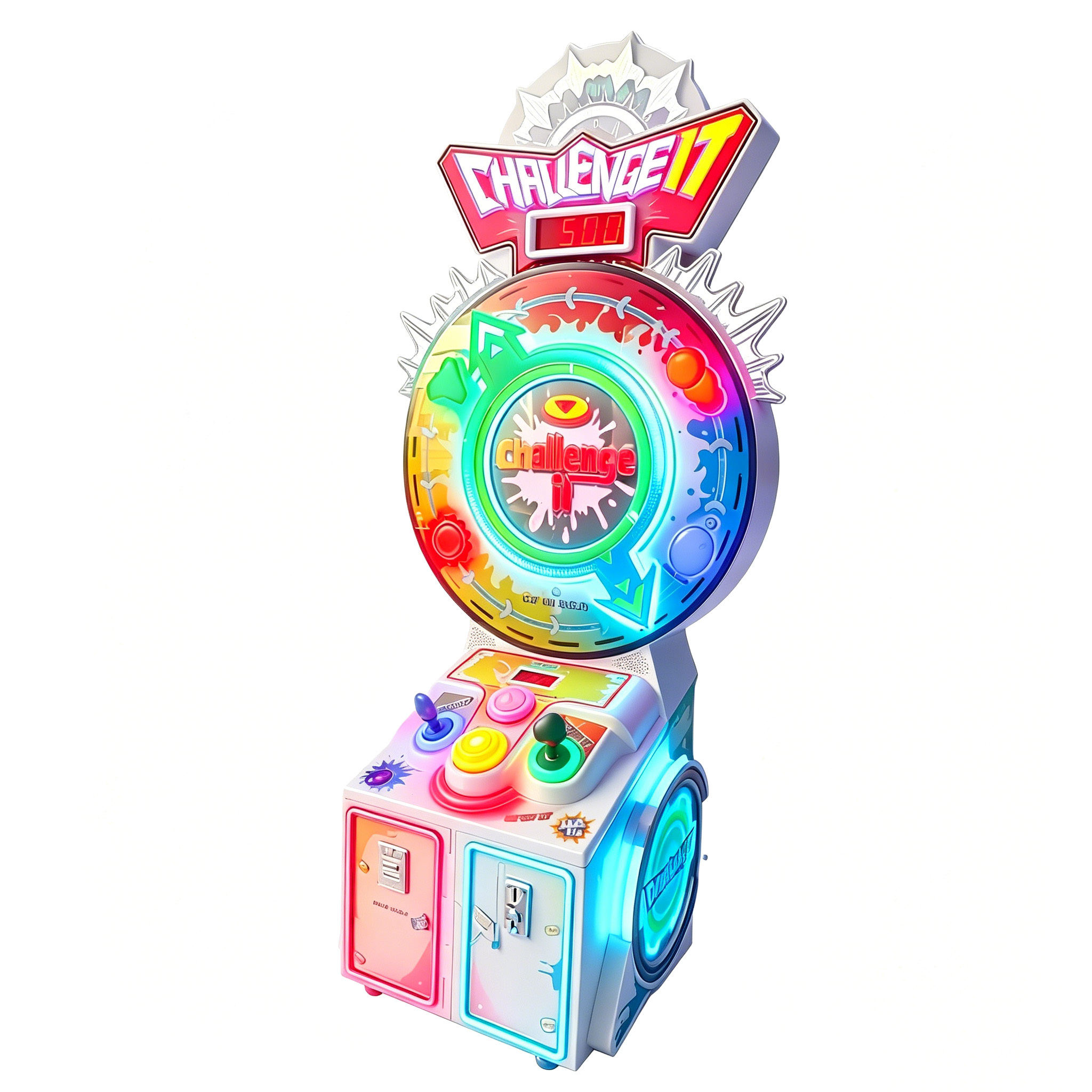 Challenge It coin operated lottery game,AMA Amusement