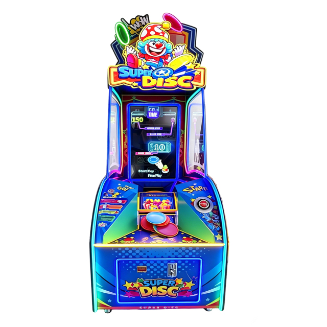 Super Disc Arcade Redemption Ticket Machine,AMA Amusement