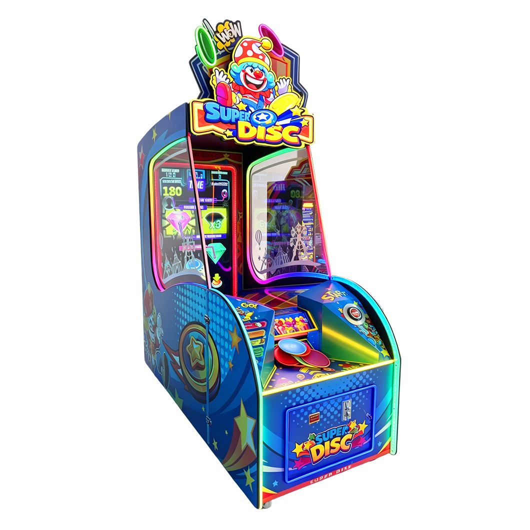 Super Disc Arcade Redemption Ticket Machine,AMA Amusement