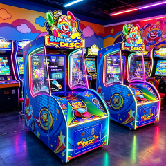 Super Disc Arcade Redemption Ticket Machine,AMA Amusement
