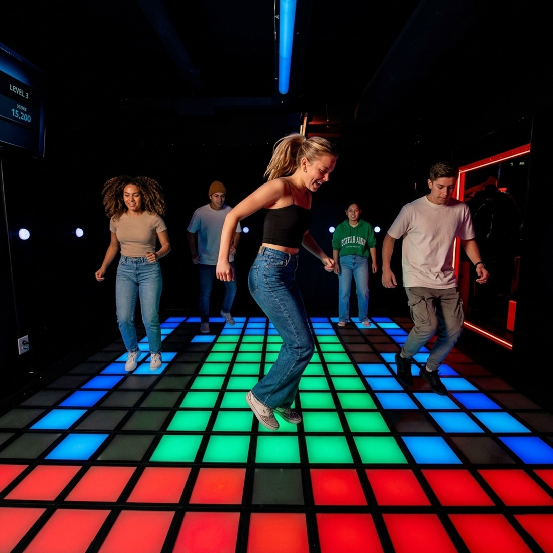 Interactive Led Floor​,AMA Amusement