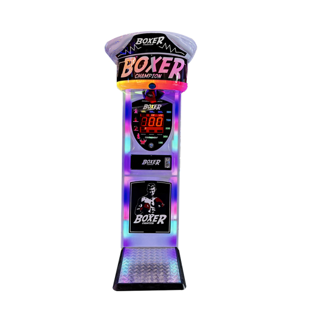 Boxer Champion Boxing Arcade Machine front view commercial punching arcade machine