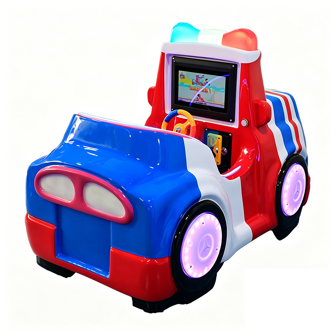 Commercial Car Kiddie Ride Machine for Amusement Centers,AMA Amusement
