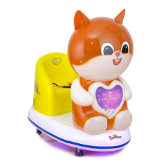 animal kiddie ride machine squirrel themed commercial kiddie ride for supermarket and mall corridor