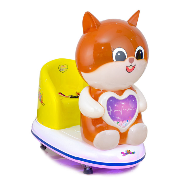 animal kiddie ride machine squirrel themed commercial kiddie ride for supermarket and mall corridor