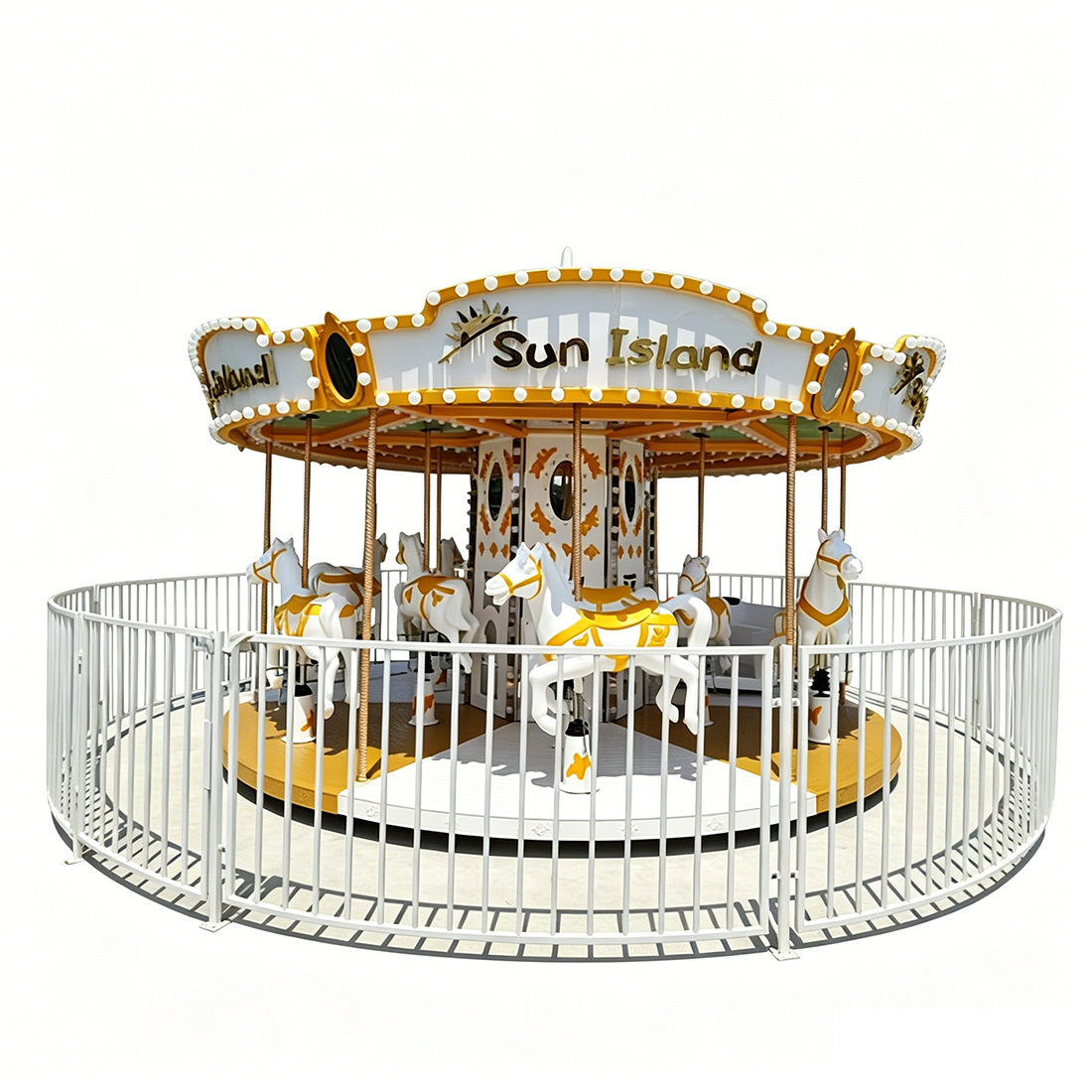 12-Seater Carousel Ride for Sale,AMA Amusement