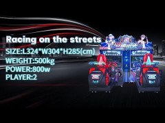 Two Player Coin Operated Racing Simulator | High-Earning Arcade Car Game Machine for FECs AMA AMUSEMENT