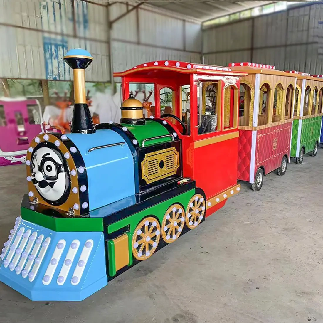 Tren sin vías para centros comerciales en venta