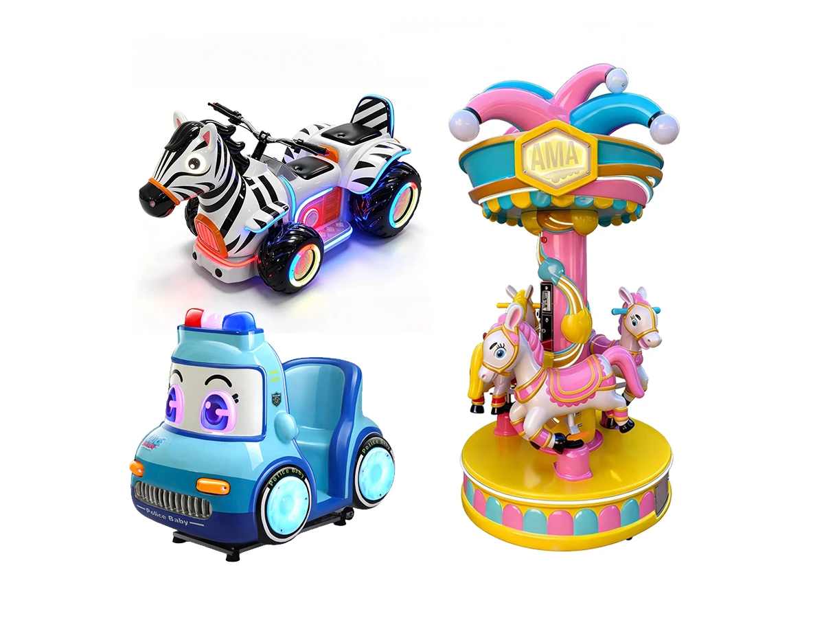 Máquinas Infantiles y Montables
