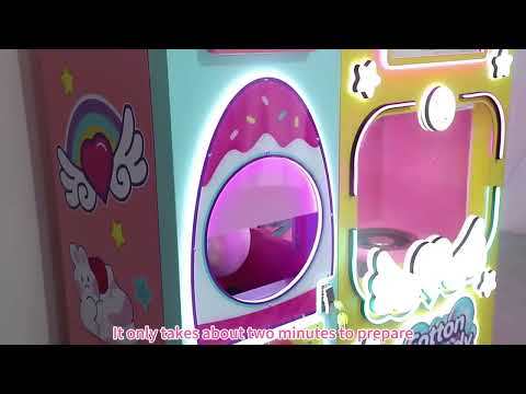 Expendedora de Algodón de Azúcar Automática - 54 Diseños AMA AMUSEMENT