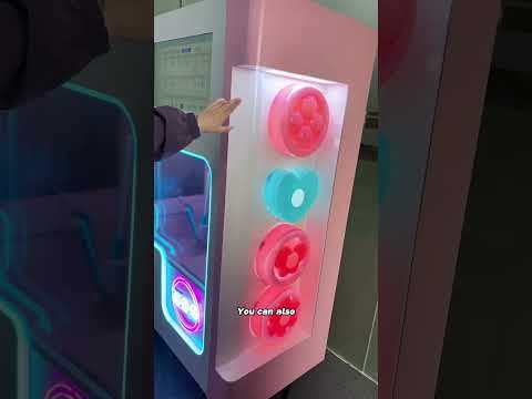 Máquina de Algodón de Azúcar con Brazo Robótico Inteligente AMA AMUSEMENT